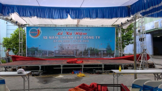 Đồng tổ chức sự kiện kỷ niệm 13 thành lập công ty TNHH Long Hải